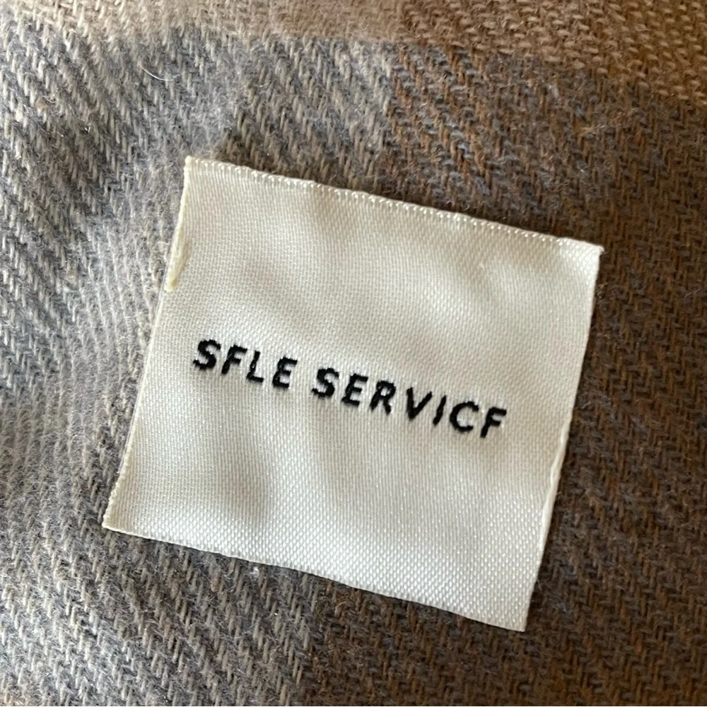Self Service Scarf Size Tan/Brown/beuge Pais Cashmere New Without‎ Tag